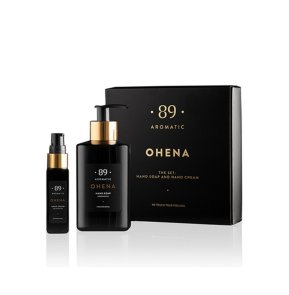 OHENA SET: Handkräm och Handtvål (Orientalisk - Träig)