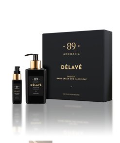 DÉLAVÉ SET: Handtvål och Handkräm (Mjukt Blommig)