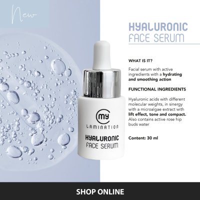 Hyaluronic ansikts serum My Lamination
