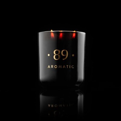 Doftjus av palmvax med 3 vekar (I glas med lock ) 500 gram