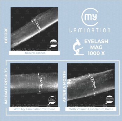 Vitamin Lash Serum Home use TRANSPARENT ¨My Lamination¨