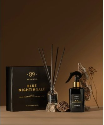 Set: doftstickor & home spray