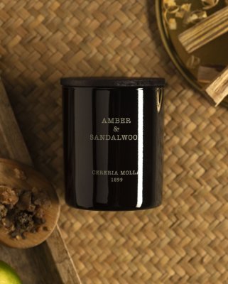 Amber & Sandalwood Mini doftljus 70g